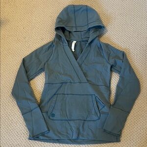 lululemon athletica Teal Wrap Hoodie